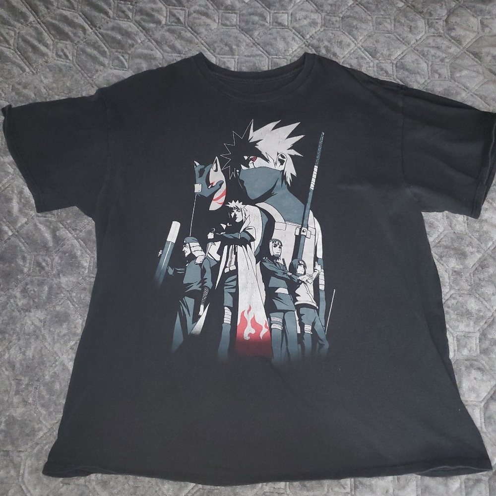 Naruto Shippuden Ripple Junction Kakashi Story - Anime T-shirt - Size XL